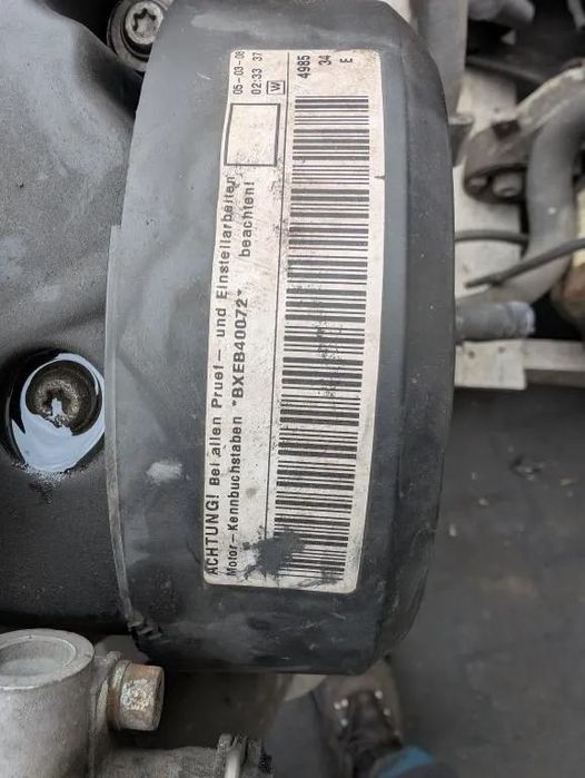 silnik 1.9 tdi bxe audi vw skoda