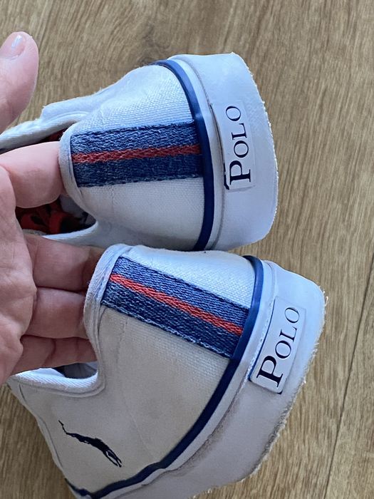 Polo Ralph Lauren 45 tenisówki męskie białe