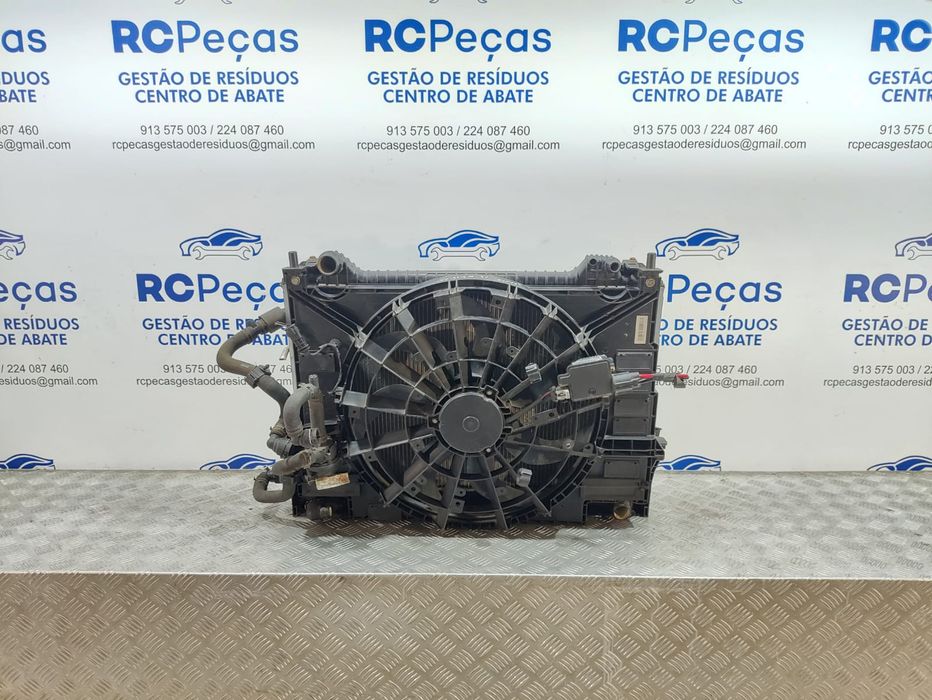 Frente Fibra Diesel Com Radiador Intercooler Termoventilador Jaguar XE
