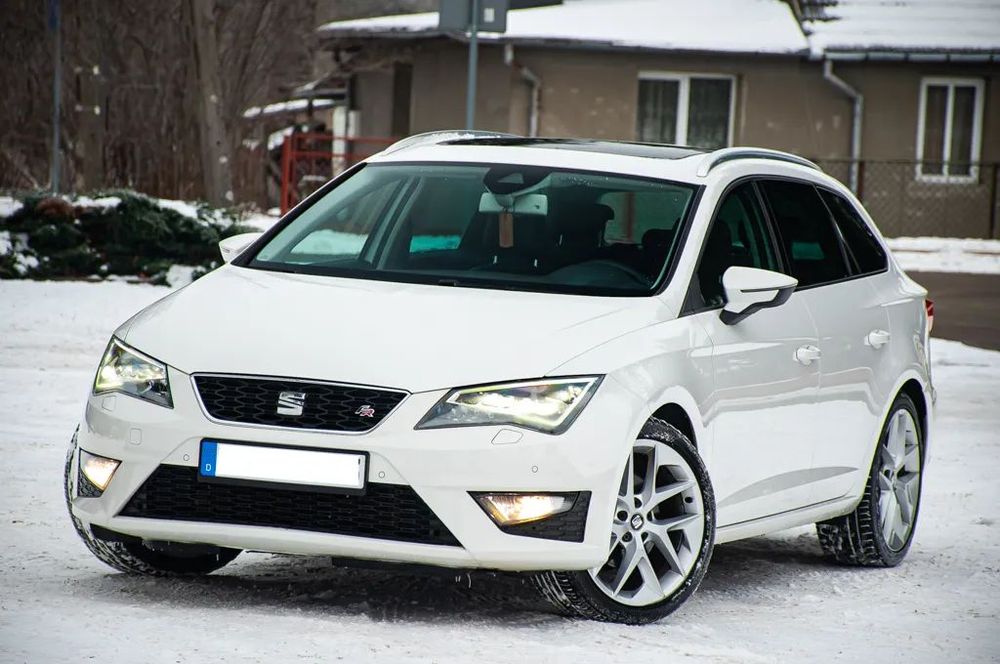 Seat Leon Sportstourer 2.0TDI(150KM) DSG FR Full Led Alu Skóra Navi Super Stan zDe!