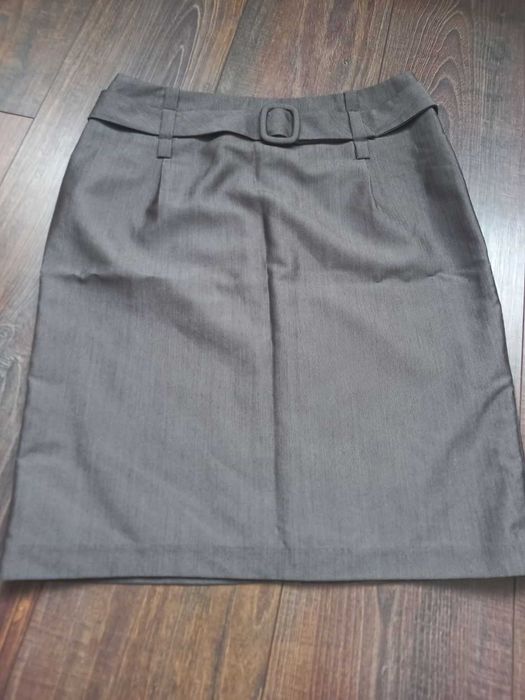 Юбка сіра спідниця олівець S Ostin