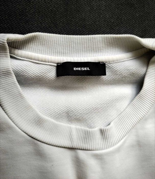 diesel archive double-zip sweatshirt
