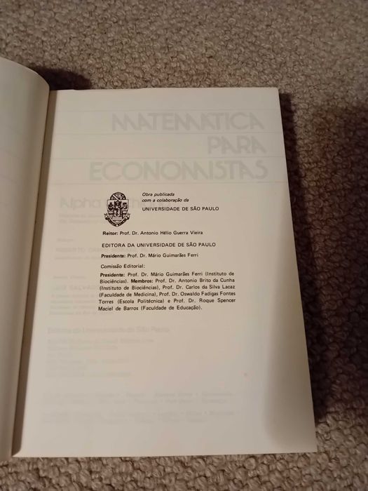 Matematica para economistas