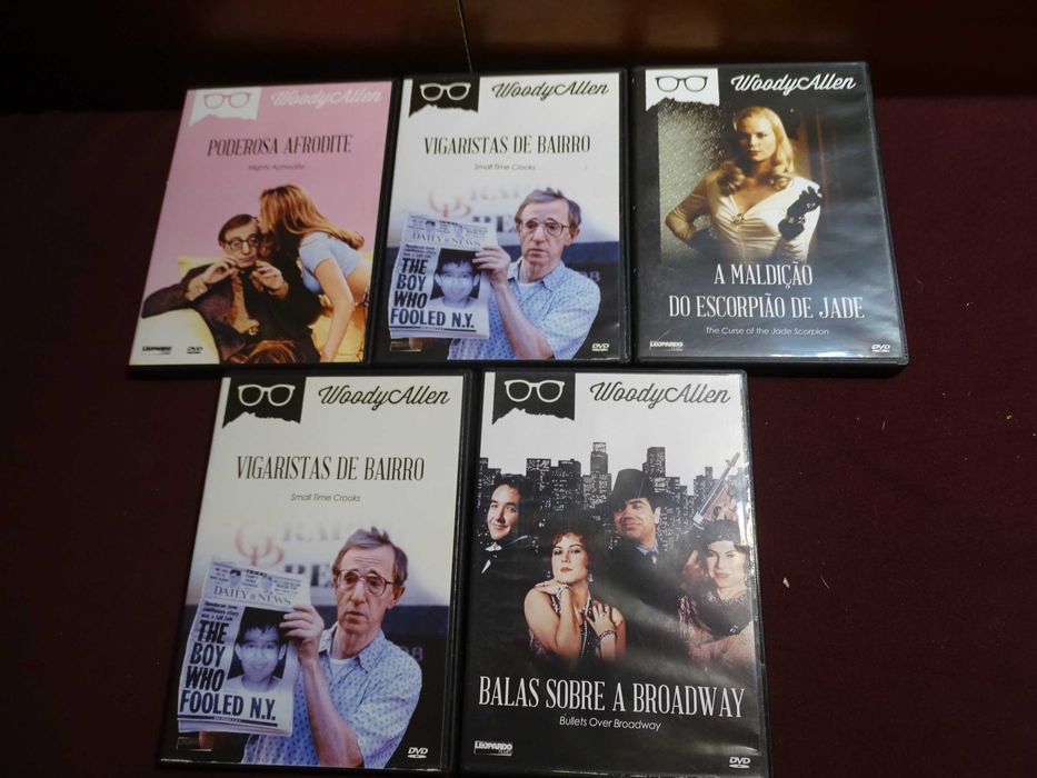 DVD-Woody Allen-5 euros cada filme