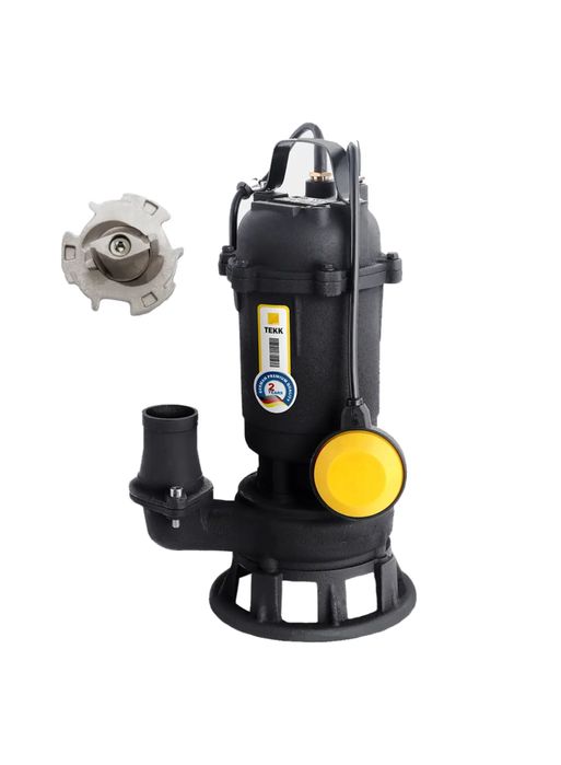 Насос дренаж фекальний SDF 1,5-15 фреза 10м/кабель 1500Вт TEKK HAUS