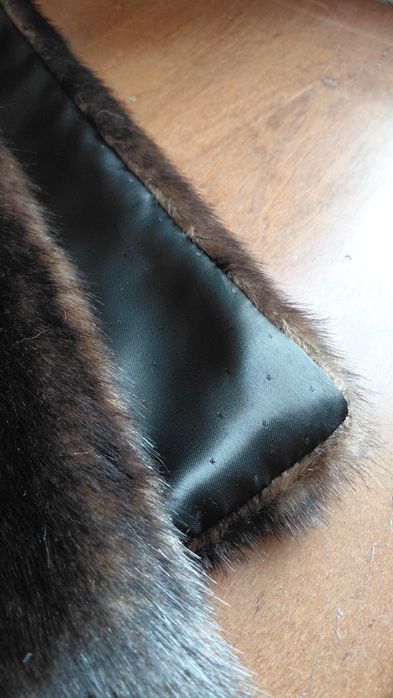 Манішка  коричнева довговорсова еко-норка