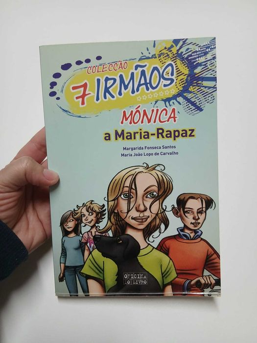 Livro Mónica - A Maria-Rapaz (Coleção 7 Irmãos)