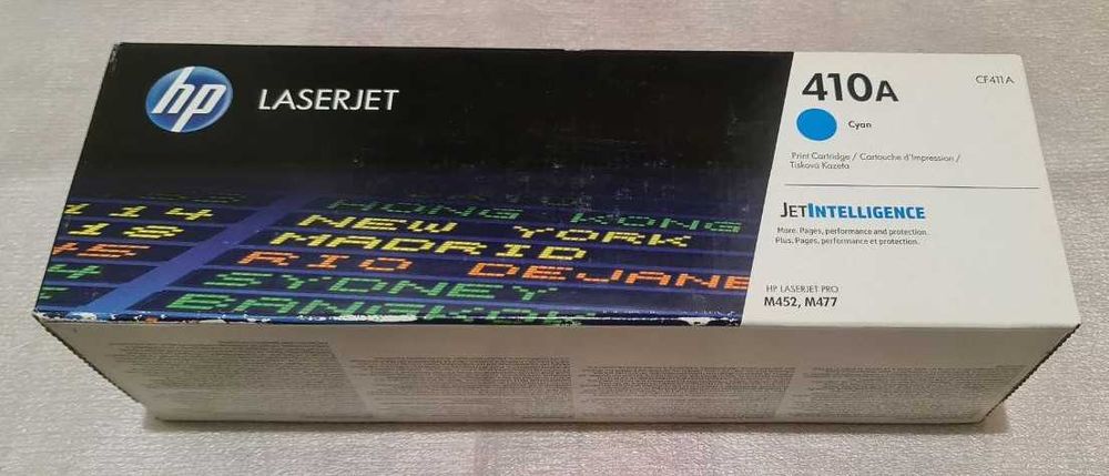 Продам новые оригинальные картриджи HP 410A CF411A, CF412X, CF413A