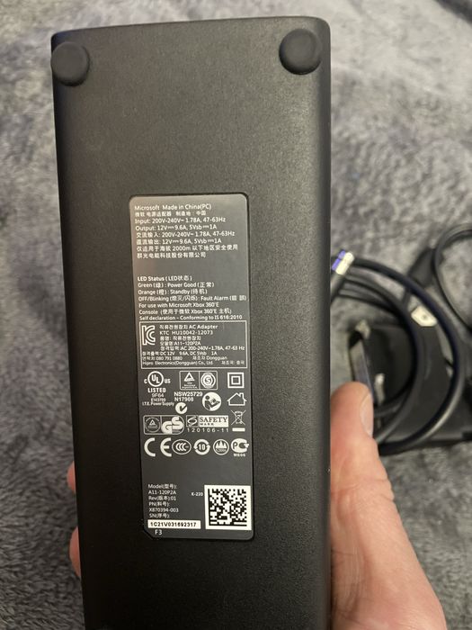 Блоки живлення для xbox 360