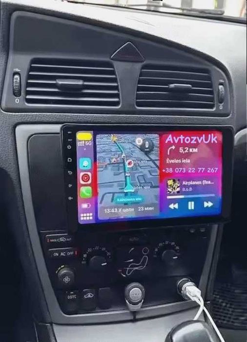 Магнітола XC90 Volvo XC60 XC70 S60 V60 Вольво хс90 CarPlay Андроїд 16