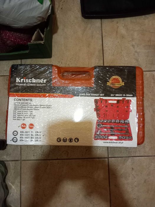 Zestaw kluczy 21 el