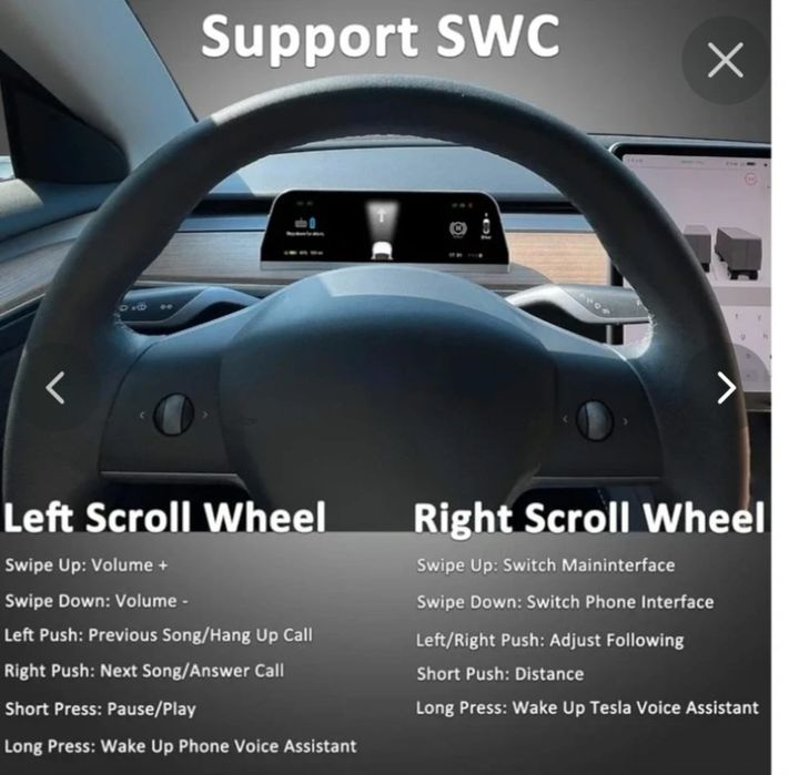 Head Up Display Tesla Model Y/3