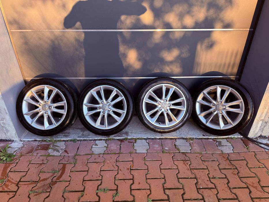 Koła 17 cali 5x112 opony 225/45/r17 oryginał Audi a3