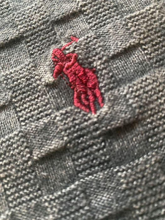 Натуральный фирменный свитер POLO