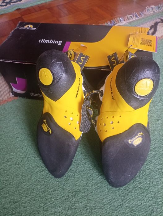La Sportiva pés de gato sapatos escalada 37