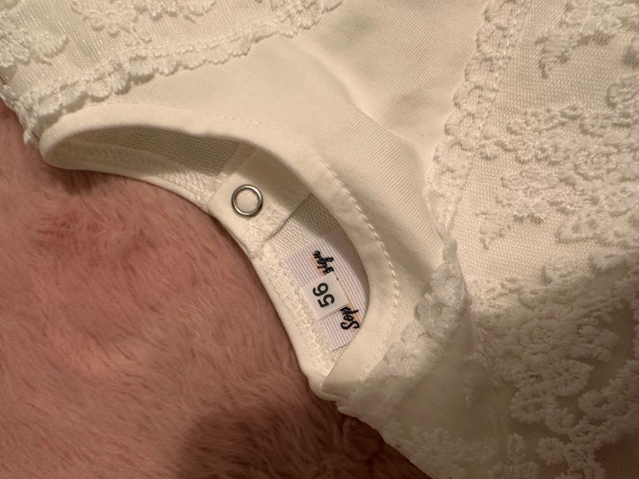 Sukienka do chrztu + gratis płaszczyk