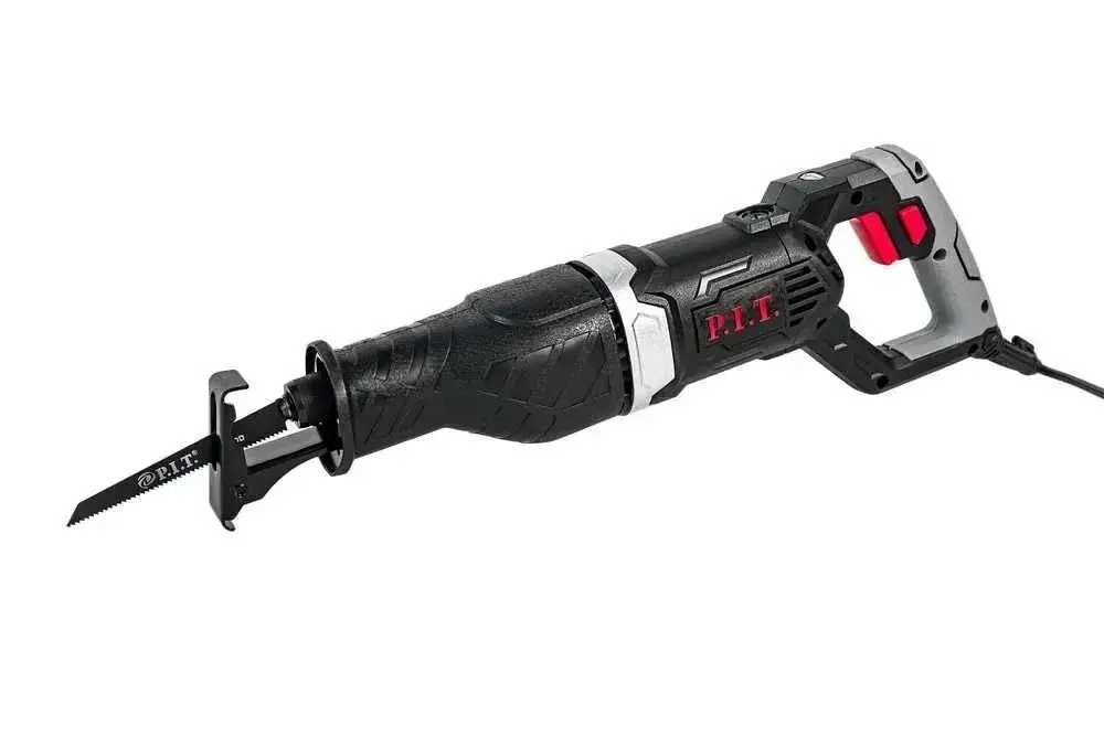 Шабельна пила ножівка електрична P.I.T. (1450 Вт) з полотном