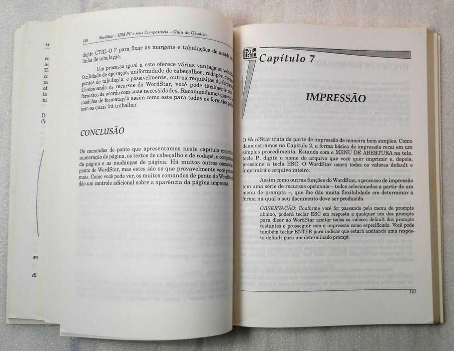 Livro WordStar – Guia do Usuário