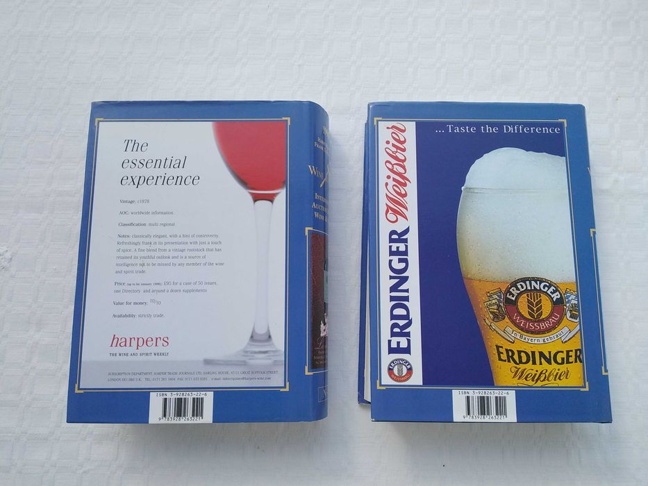 2 Volumes do Livro Wine & Price 1996