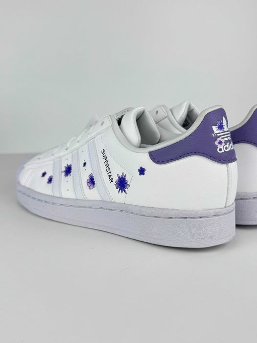 Adidas buty sportowe skóra ekologiczna biały rozmiar 37 1/3 EU 23,5cm