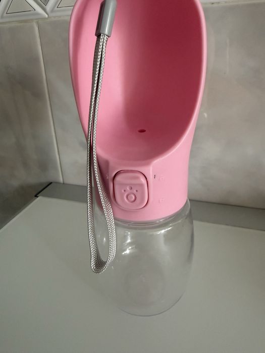 Garrafa agua portatil cão
