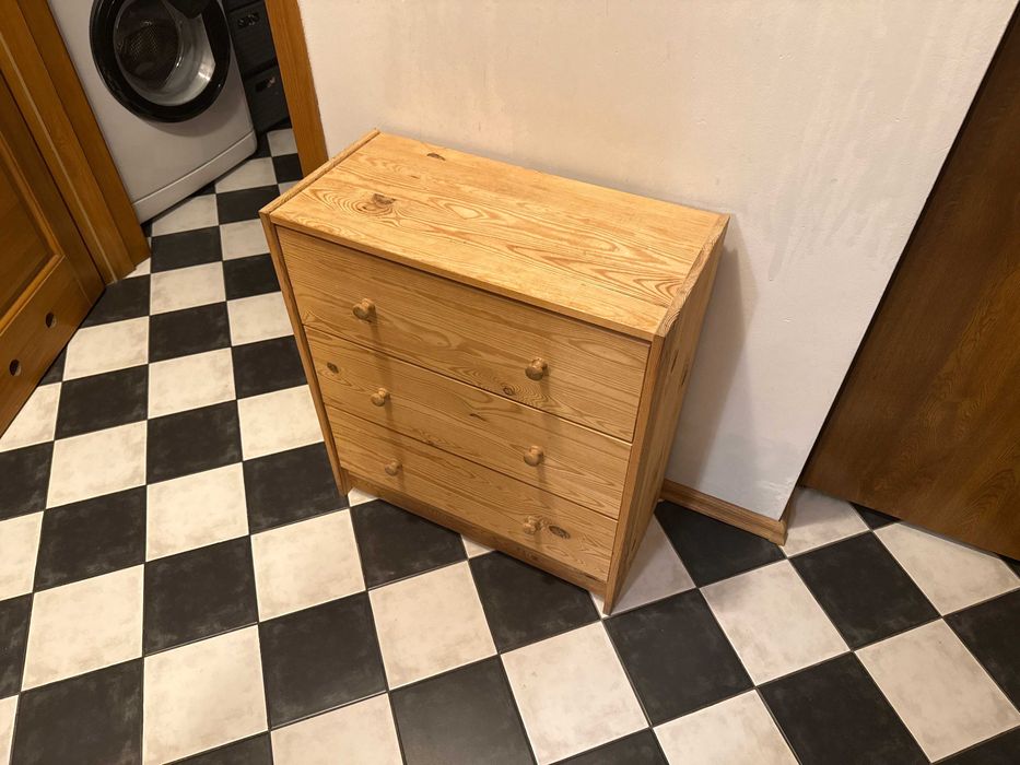 Komoda 3 szuflady podobna do IKEA RAST 62x29,5x70 cm