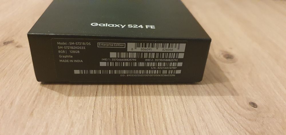 Samsung Galaxy s24  Fe 128gb gwarancja do 11.2027