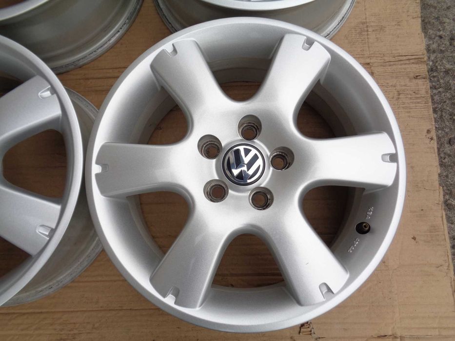 Oryginalne felgi aluminiowe 15 VW, Skoda, SEAT, AUDI 5x100, 6J, ET43