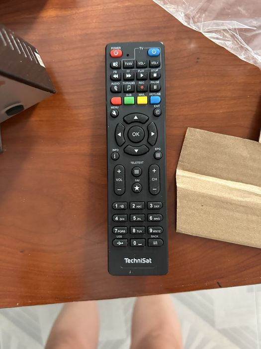 TechniSat HD-C 232, um receptor/tuner de TV a cabo digital (DVB-C) em HD.