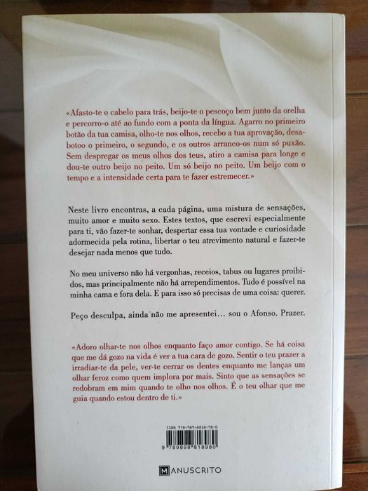 Livro "Nada menos que tudo", de Afonso Noite-Luar