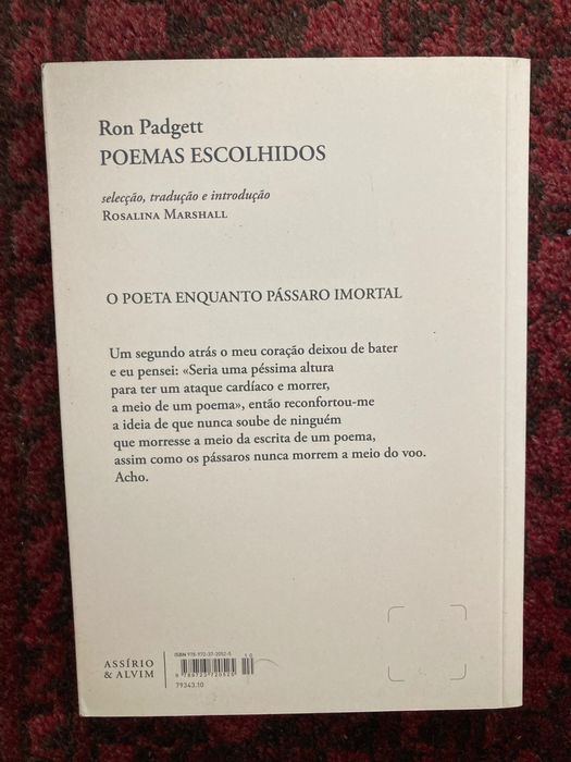 Poemas escolhidos, Ron Padgett