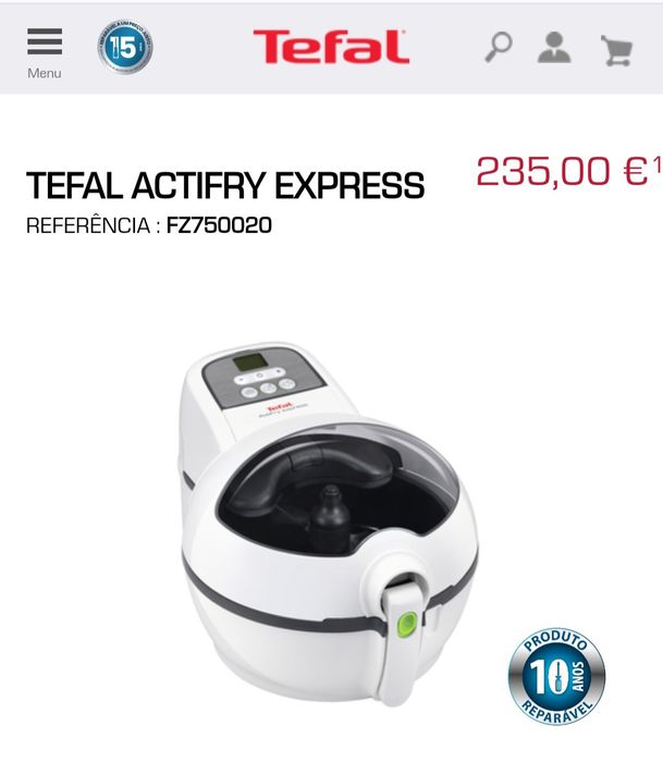 Acessório Actifry da TEFAL