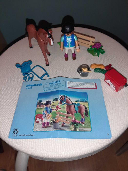 Zestaw playmobile-konie
