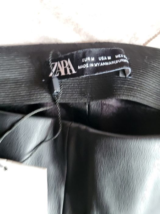 Spodnie skurzane ZARA