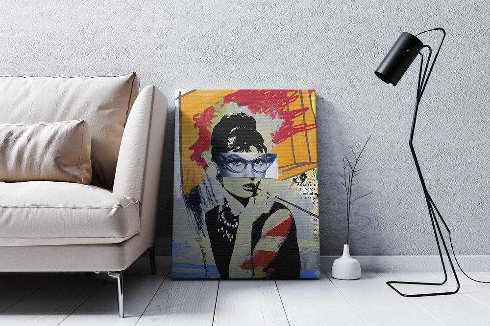 Tela “Audrey Hepburn"