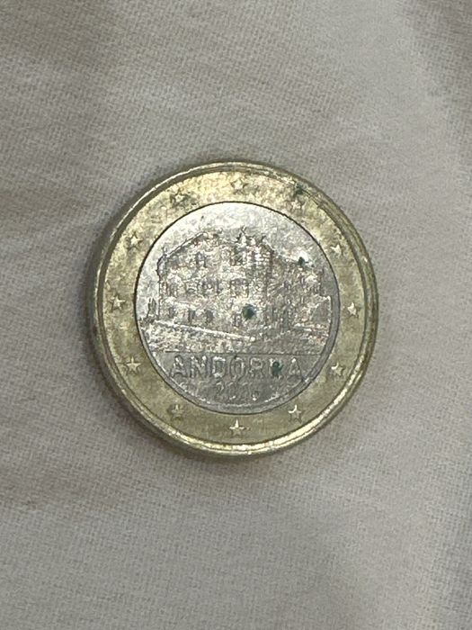 Moeda de 1€ andorra 2016