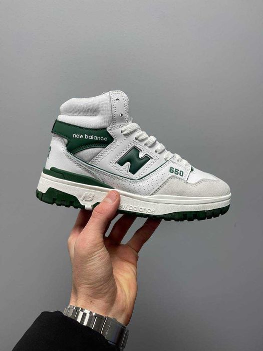 Кросівки New Balance 650 White/Green premium