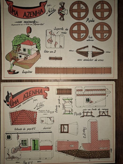 Separatas revistas cavaleiro andante.  Mosquito.  diabrete