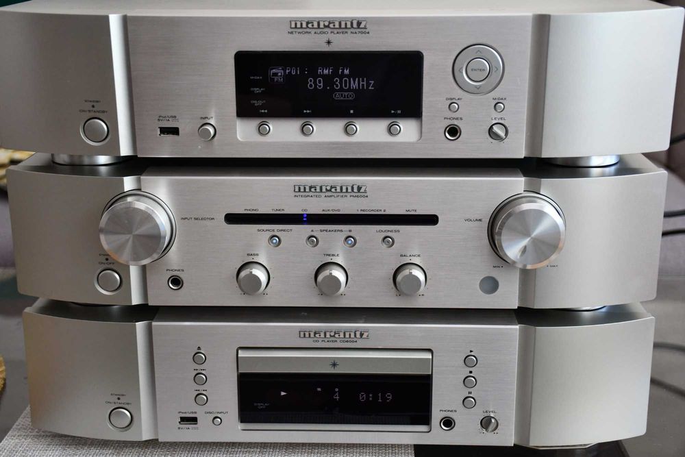 Zestaw stereo Marantza PM6004 + CD6004 + NA7004 jak nowy. Zduńska Wola