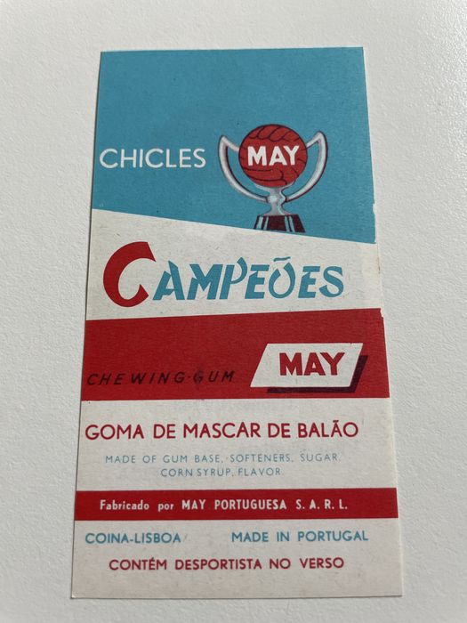 Cromo Chicles May 1972/1973