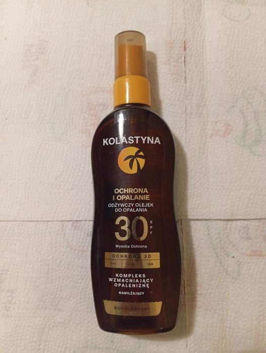 Kolastyna Odżywczy olejek do opalania spf 30 150ml