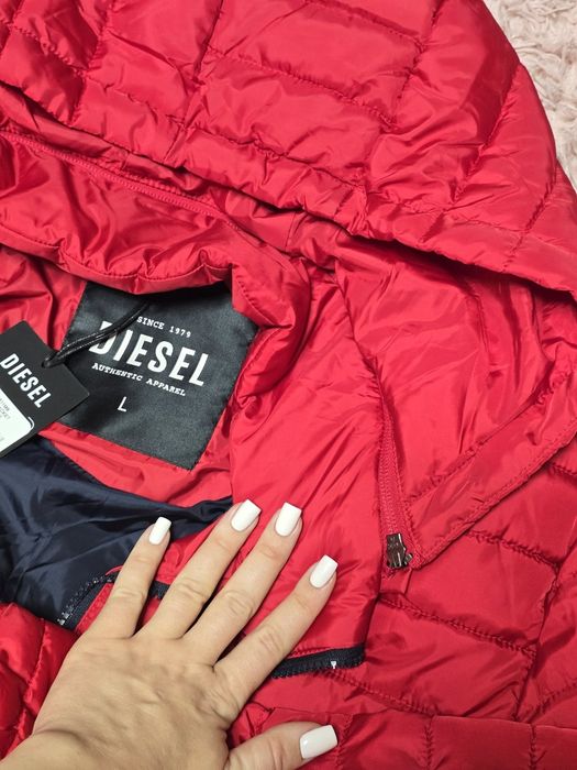 DIESEL нова, оригінальна, тепла куртка-пуховик