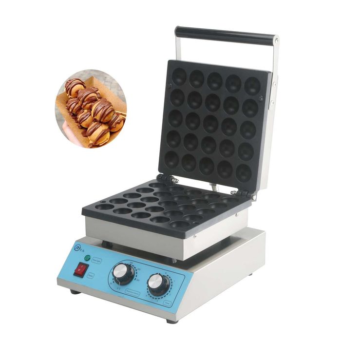 Gofrownica mini kule 25 szt, maszyna profesjonalna gastronomia