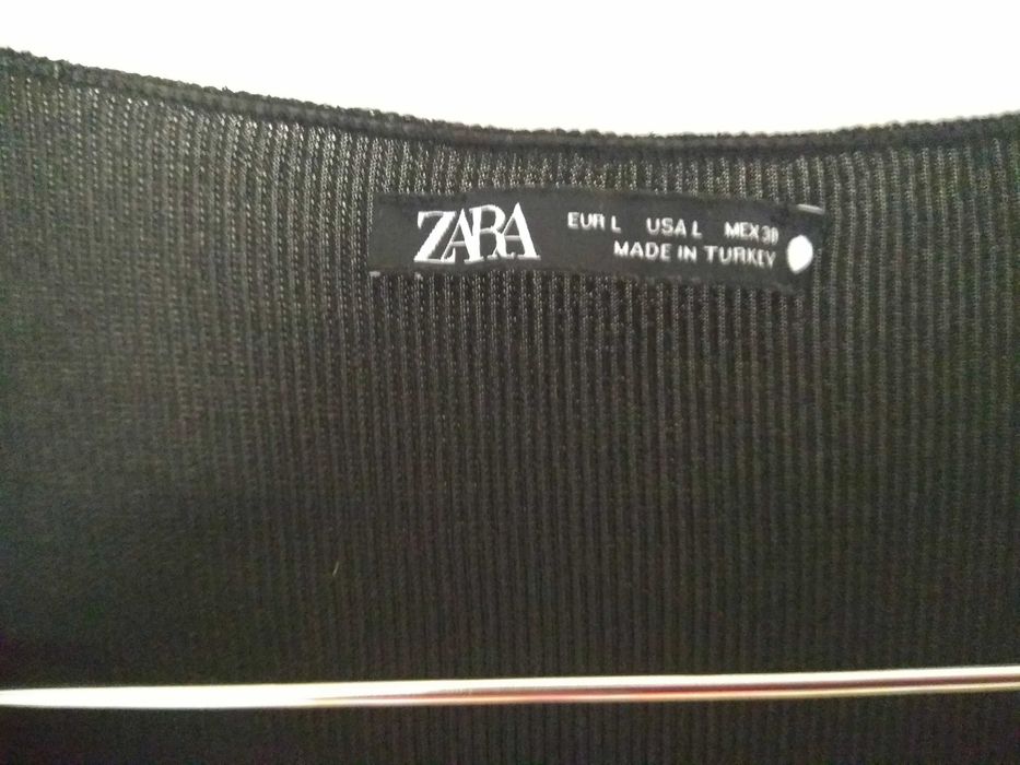 Bluzka damska  ZARA Turkey czarna
