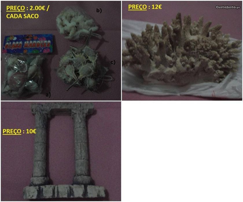 anforas pedras plantas troncos para decoraçao de aquario / terrario