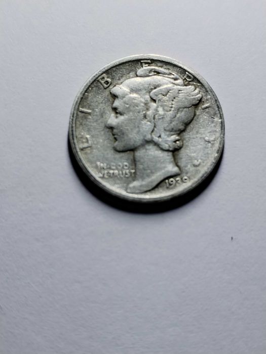 Moeda Americana de Prata do Ano 1939