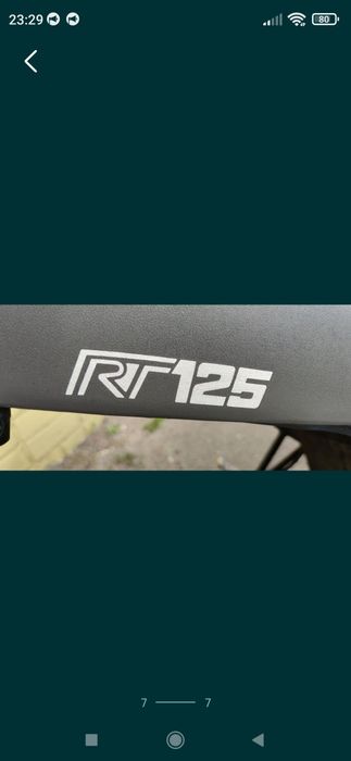 Немецкий мотоцикл MZ RT 125 полностью в оригинале.Родной пробег 8600км