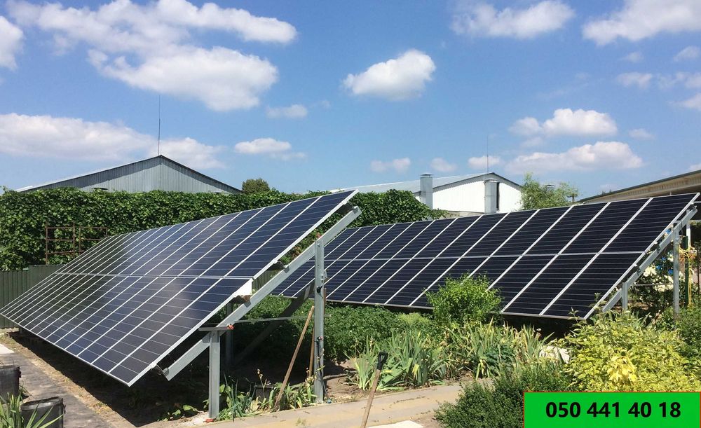 Електростанція діюча 22кВт., на оптимізаторах. Київська обл. Глеваха.