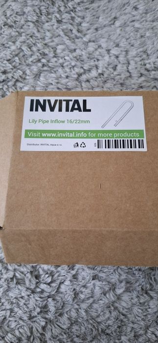Rurka zasysajaca Invital nowa, nie używana! 16/22mm. Polecam