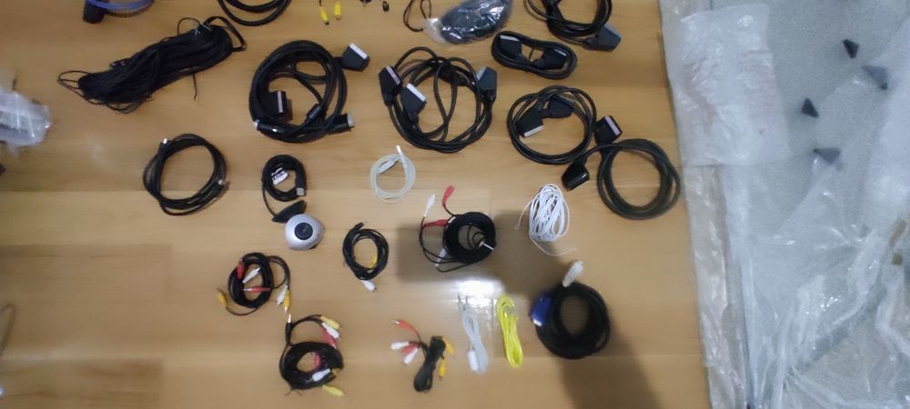 Cabos de  audio e video